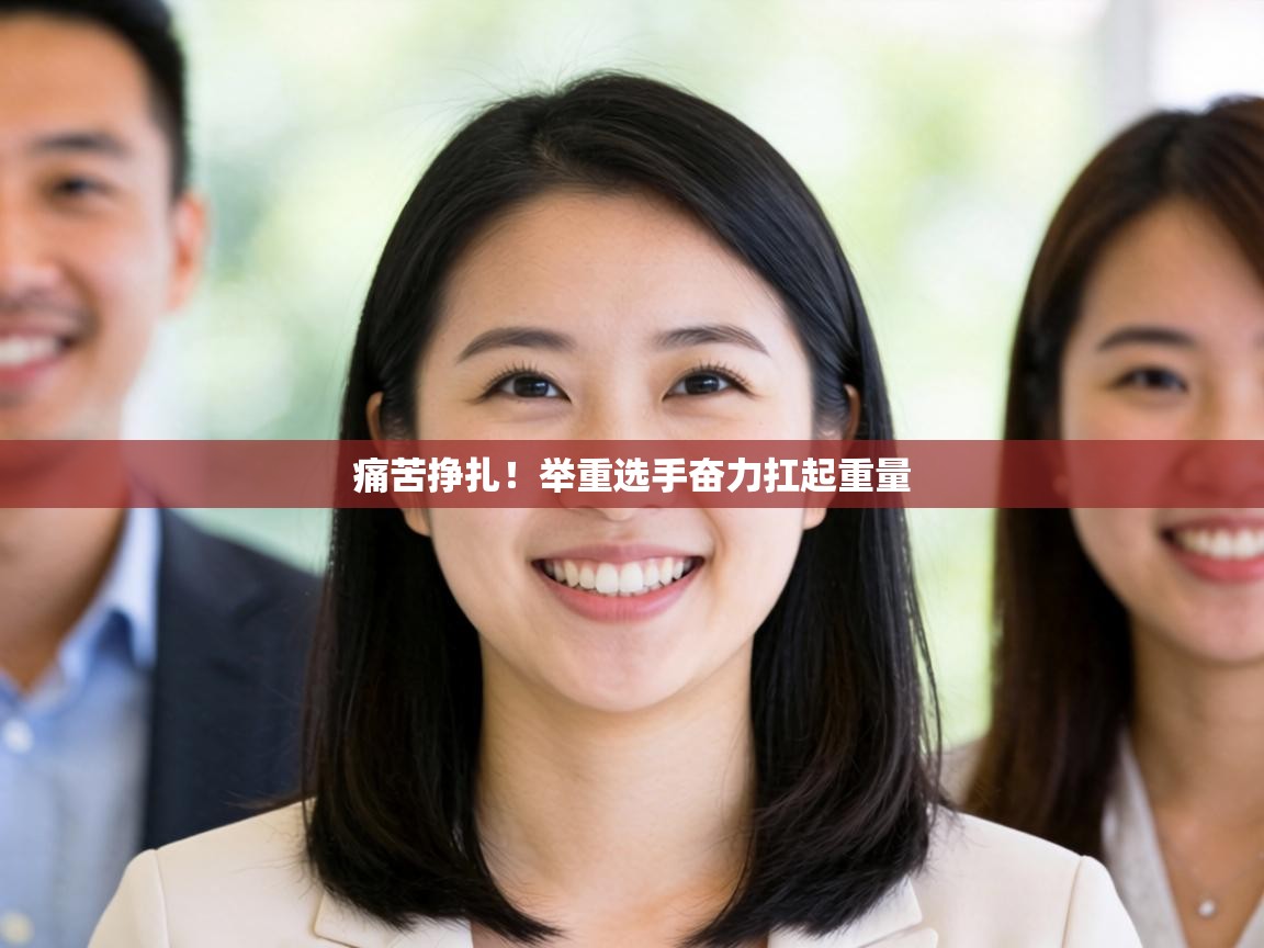 痛苦挣扎！举重选手奋力扛起重量  第2张